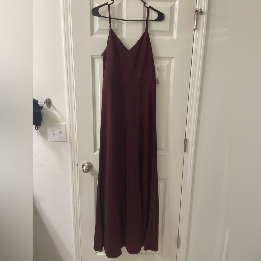 Beautiful bridesmaid dress! Never warn. Size small, bought for $100. Birdy Grey.